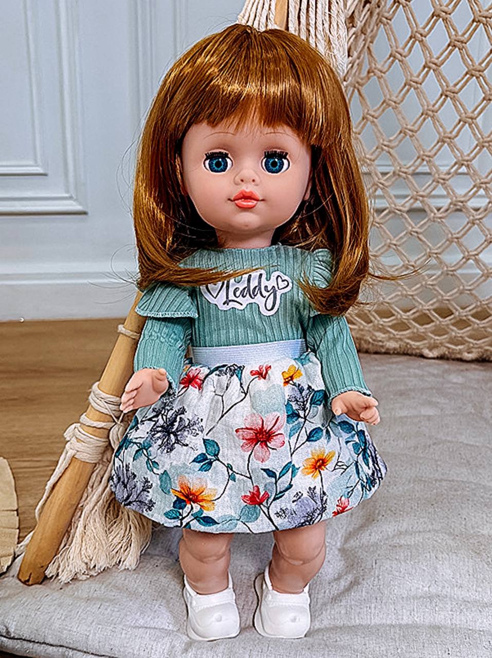 Кукла классическая СТРАНА КУКОЛ разговаривающая большая высота 40 см 25-17.3 - фото 16