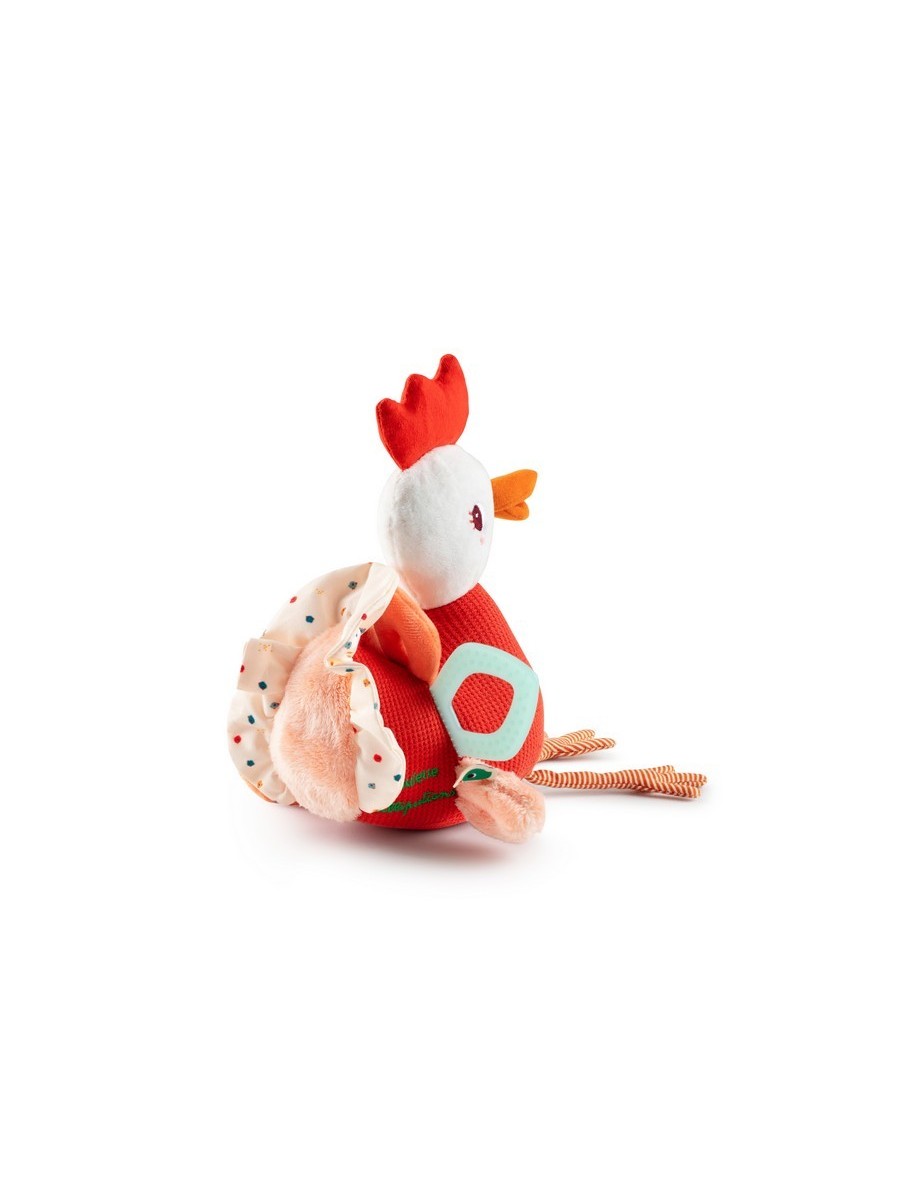 Игрушка мягкая Lilliputiens курочка 38 см - фото 5