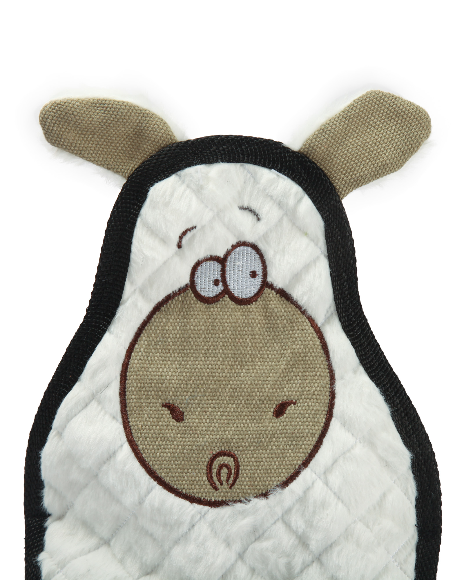 Игрушка для собак Barbaks Барашек Матвей особо прочный с пищалкой 25*22см - фото 3