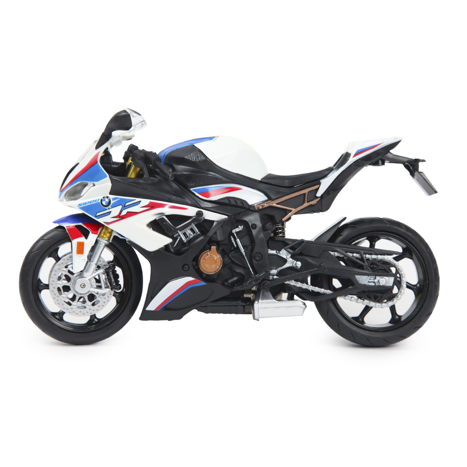 Мотоцикл Mobicaro BMW S1000RR 1:12 644101(E) - фото 4