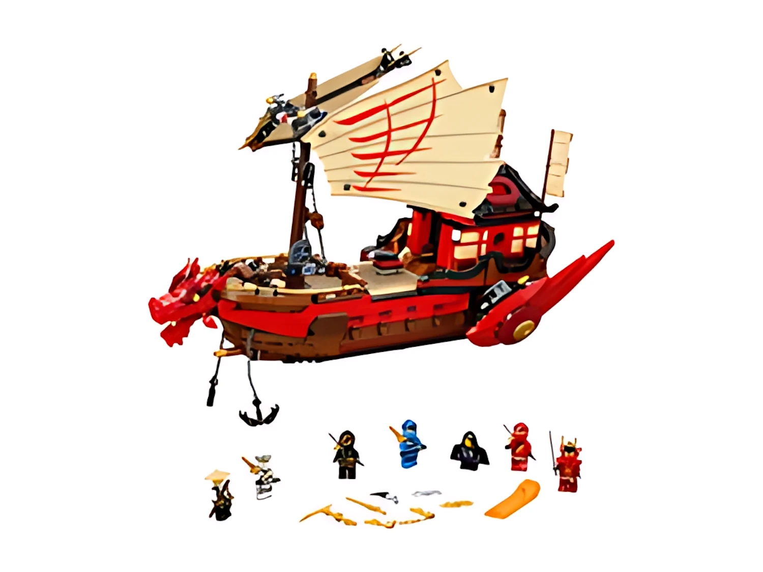 Конструктор LEGO NINJAGO 71705 1744 дет. - фото 1