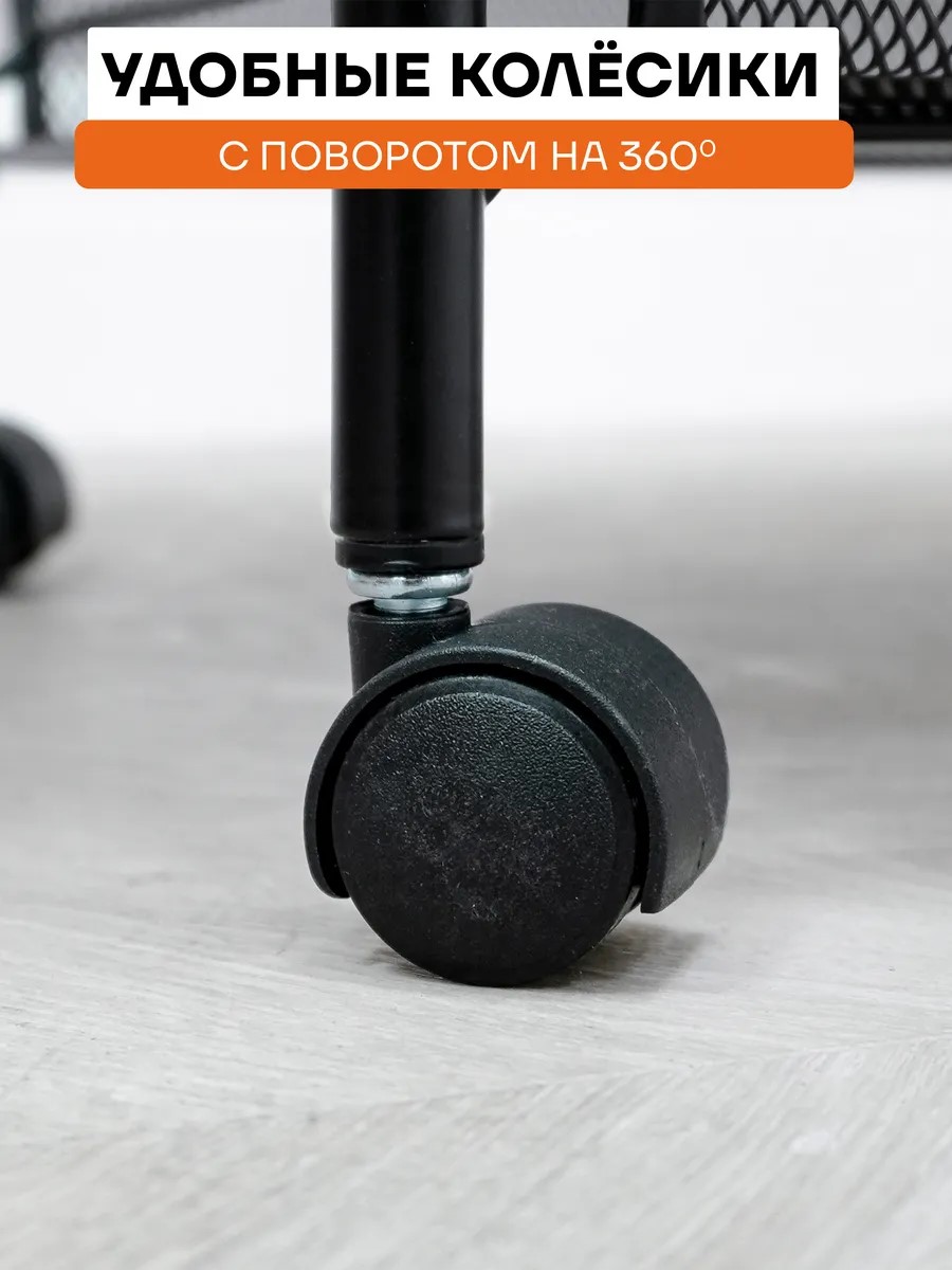 Этажерка ЗМИ Ладья 14К цвет черный - фото 5