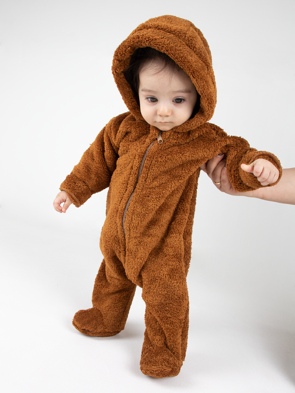 Комбинезон Осьминожка 620-155/коричневый - фото 5