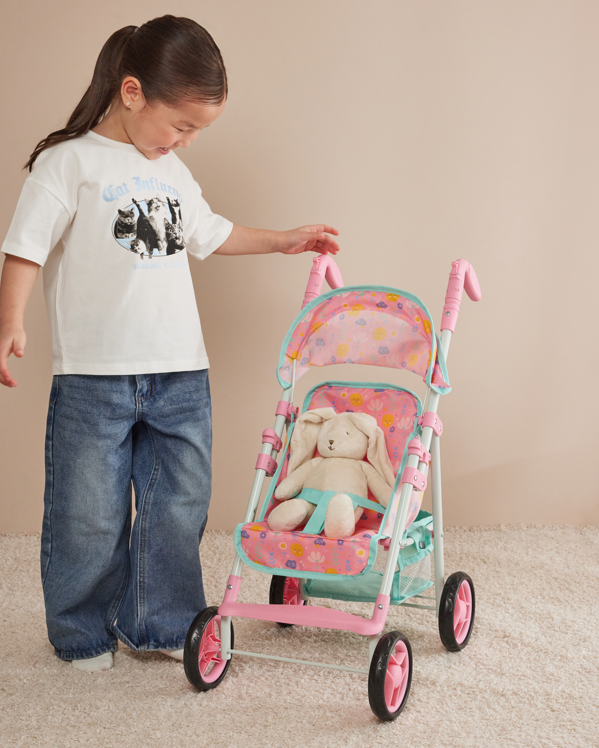 Прогулочная коляска для кукол Demi Star 9351 Seasons - фото 9