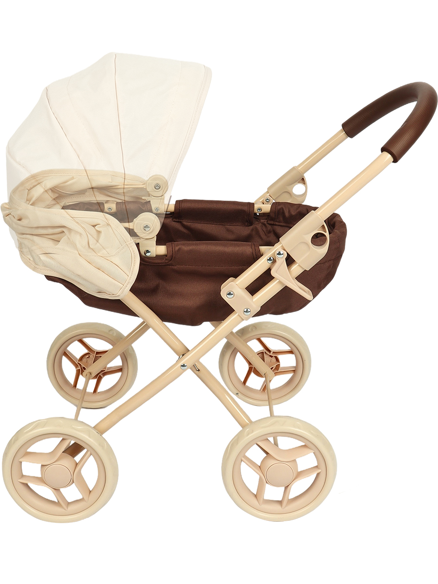 Коляска-люлька для кукол Рыжий кот 9325A-BB - фото 3