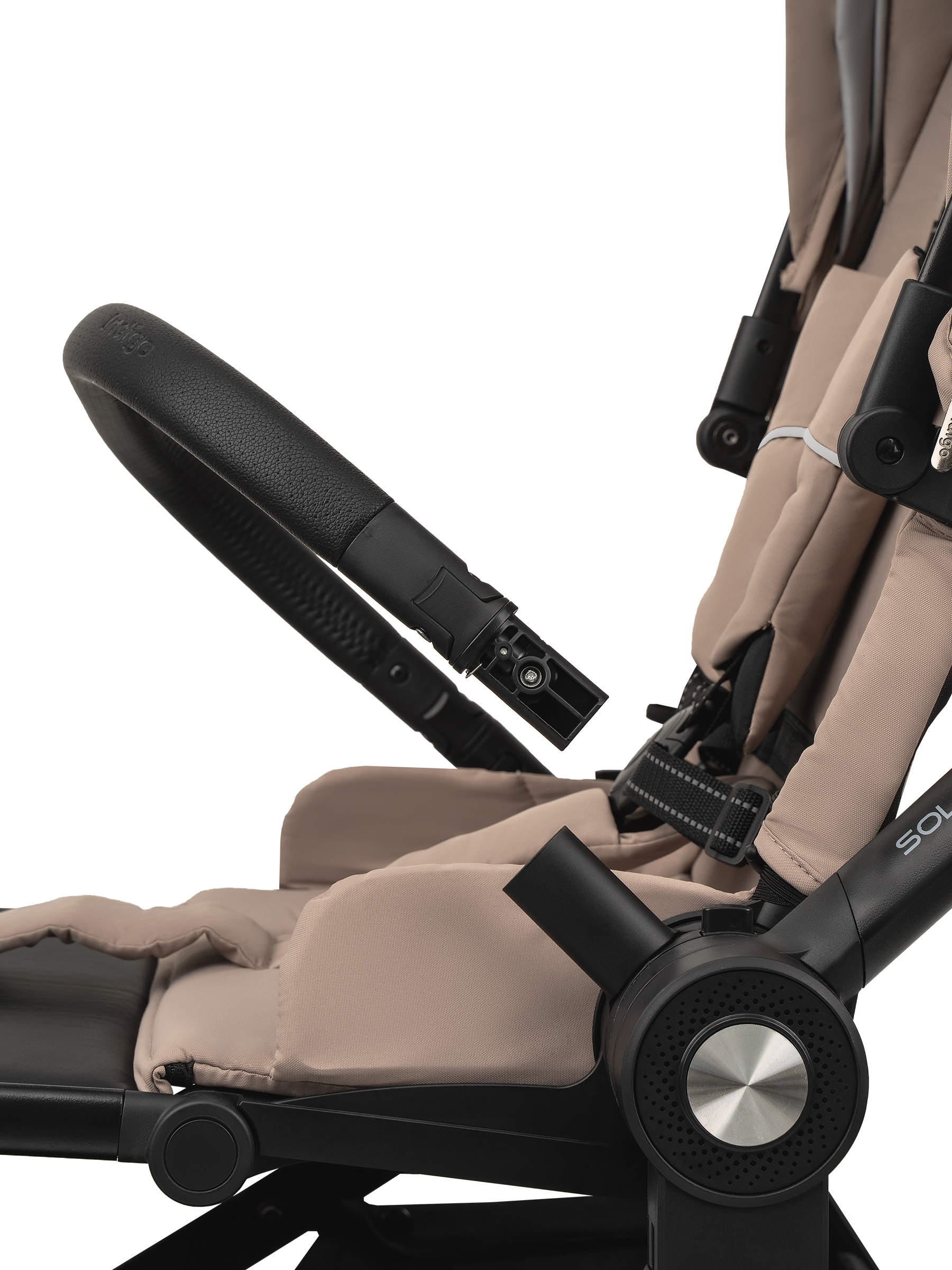 Коляска 2в1 Indigo Solar бежевый - фото 16