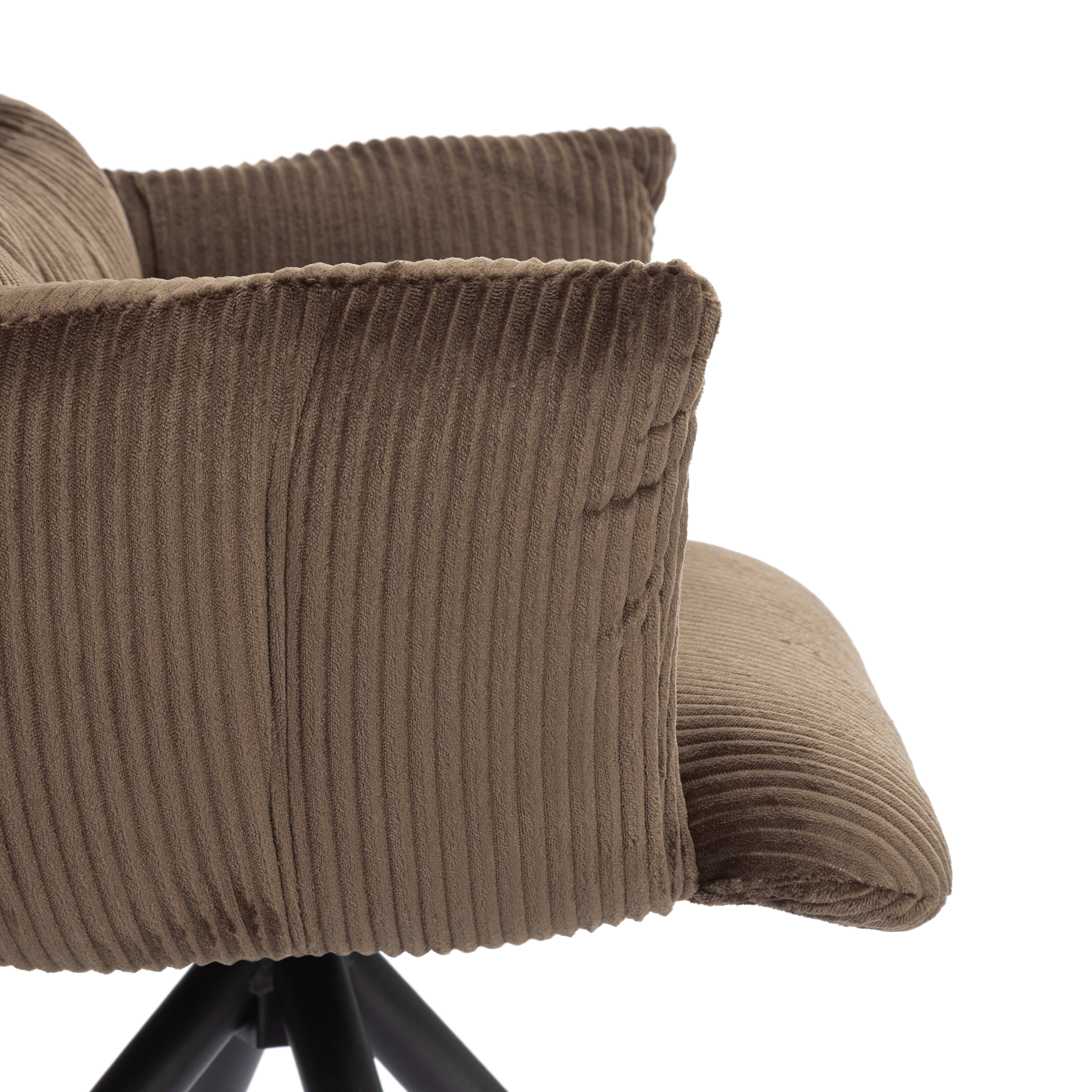 Стул TETCHAIR Флаффи опора 360 коричневый - фото 12