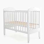 Детская кроватка TOPOTUSHKI, без маятника (белый)