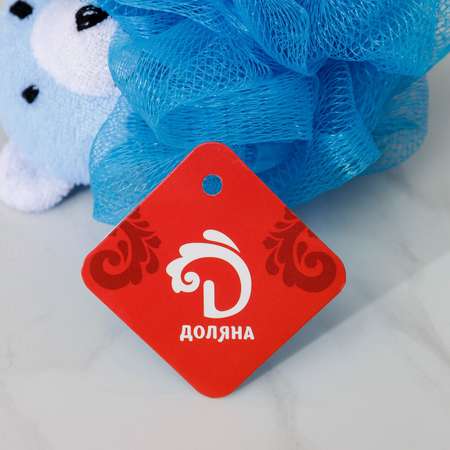 Мочалка Доляна Медвежонок