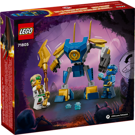 Конструктор LEGO NINJAGO Боевой набор мехов Джея блочный