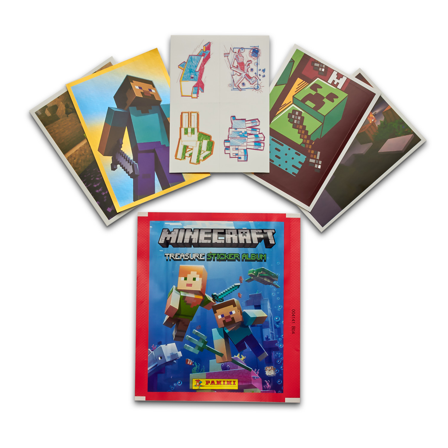Наклейки Panini Minecraft - фото 3