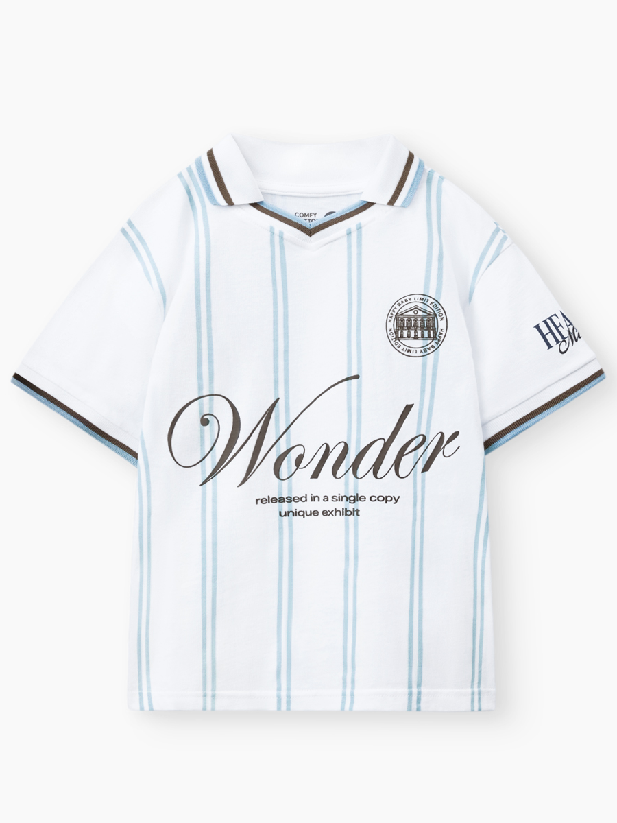 Футболка-поло Happy Baby 88297_white (stripes) - фото 6