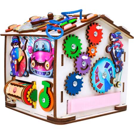 Игрушка Jolly Kids бизиборд Волк