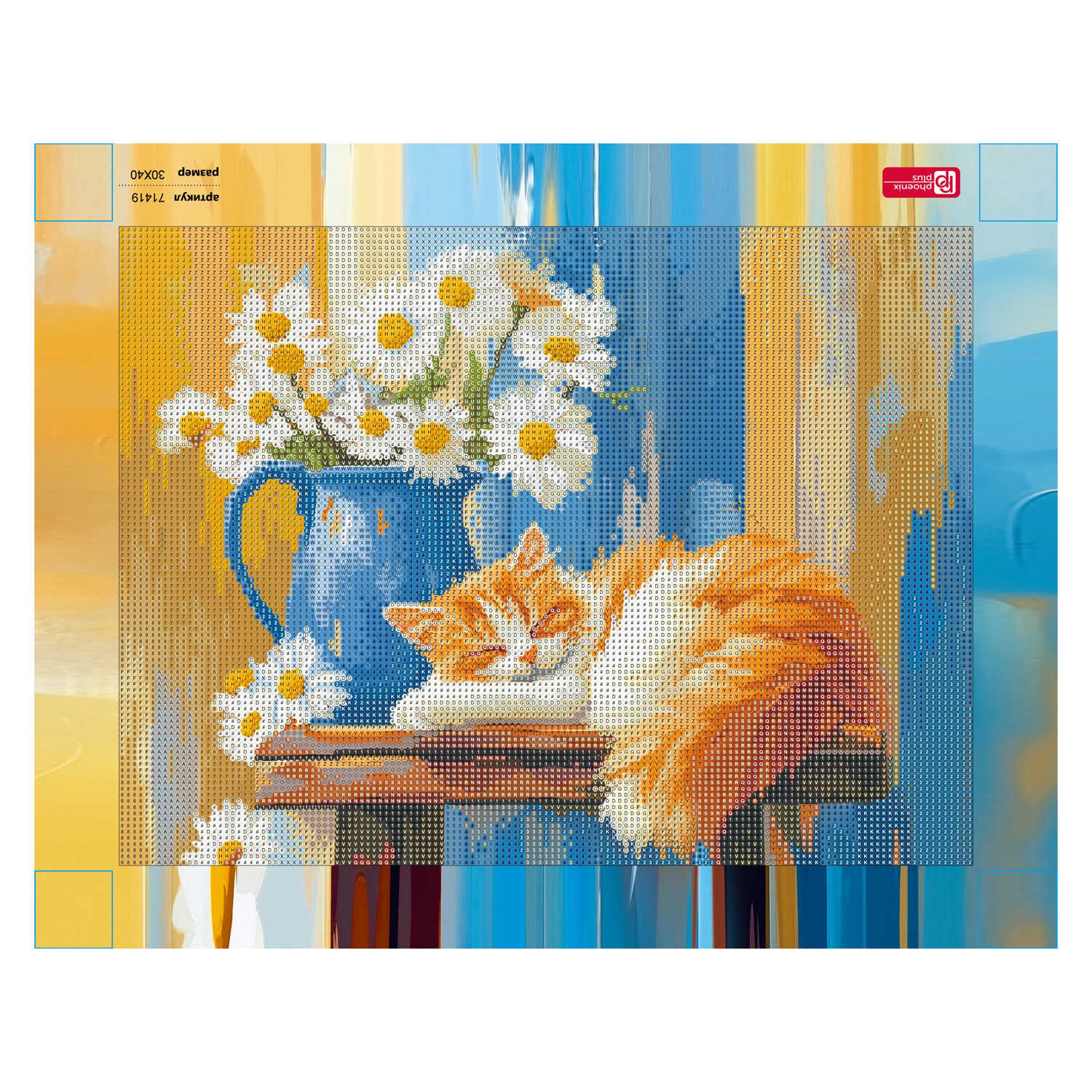 Алмазная мозаика Феникс + - фото 4