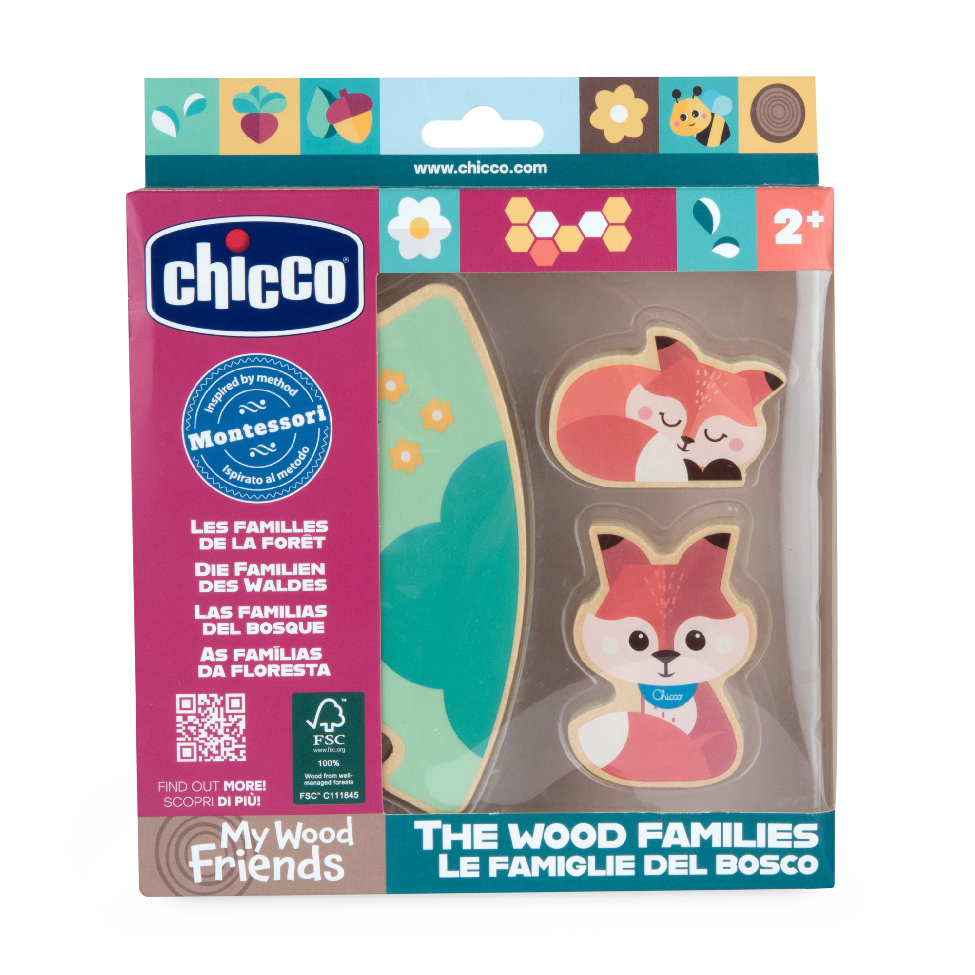 Игрушка Chicco Семья лис - фото 2