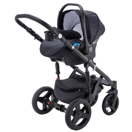 Коляска 3в1 BeBe-mobile черный