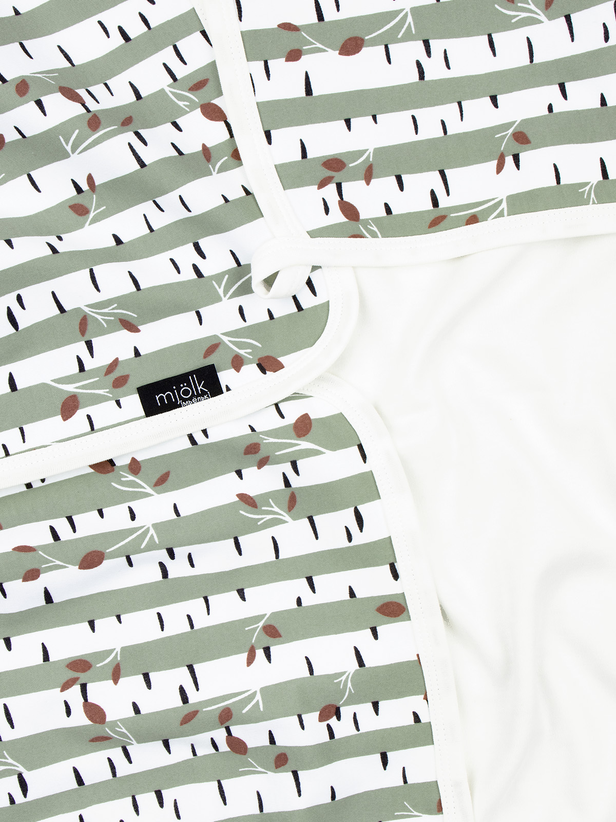 Плед Mjolk Birch Trees 85 x 120 см хлопок - фото 3