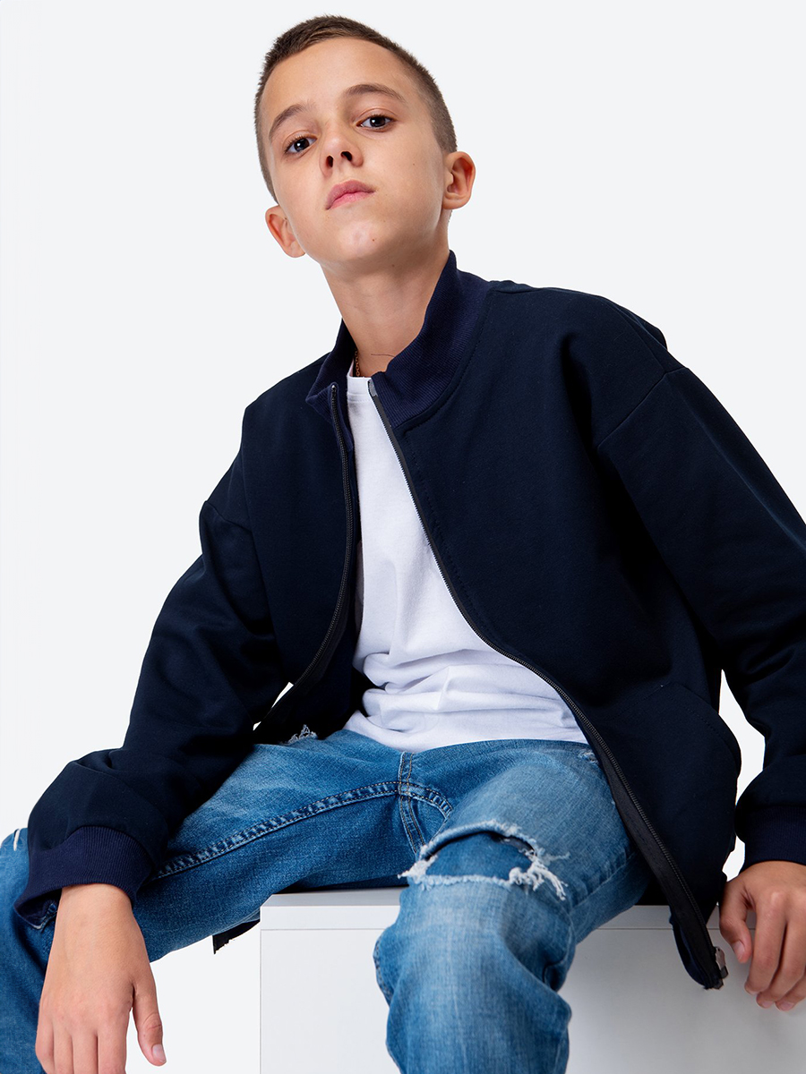 Толстовка HappyFox HF00159т.синий - фото 10