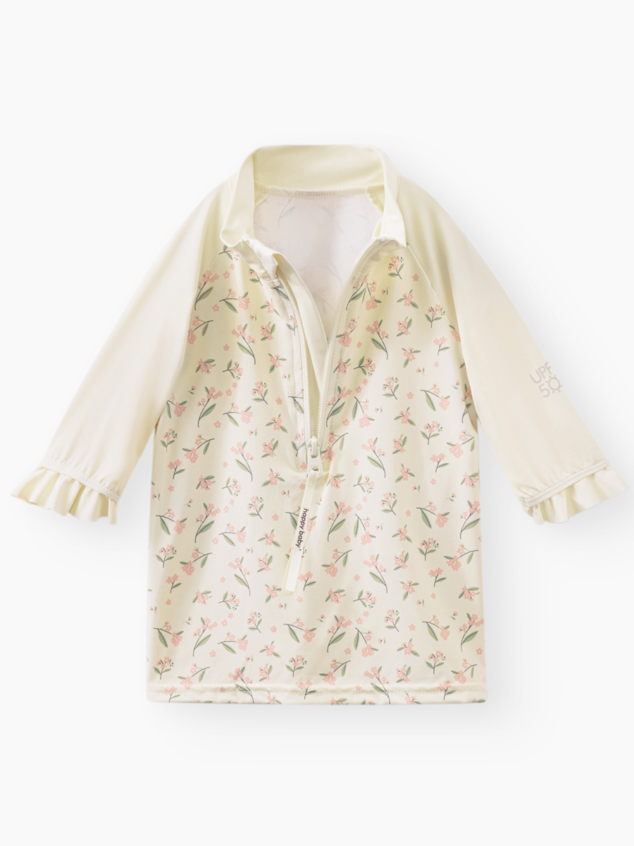 Футболка для плавания Happy Baby 50661-1_pink flower - фото 2