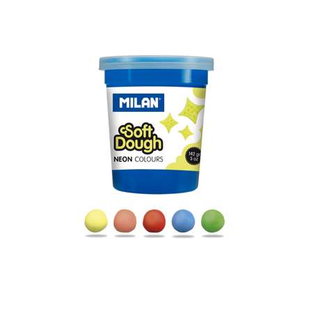 Тесто-пластилин MILAN 5 цв.