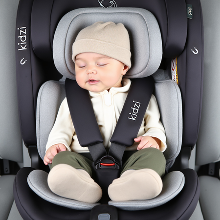 Автокресло Kidzi SPIN 360 i-SIZE Isofix 0+/1/2/3 (0-36 кг)