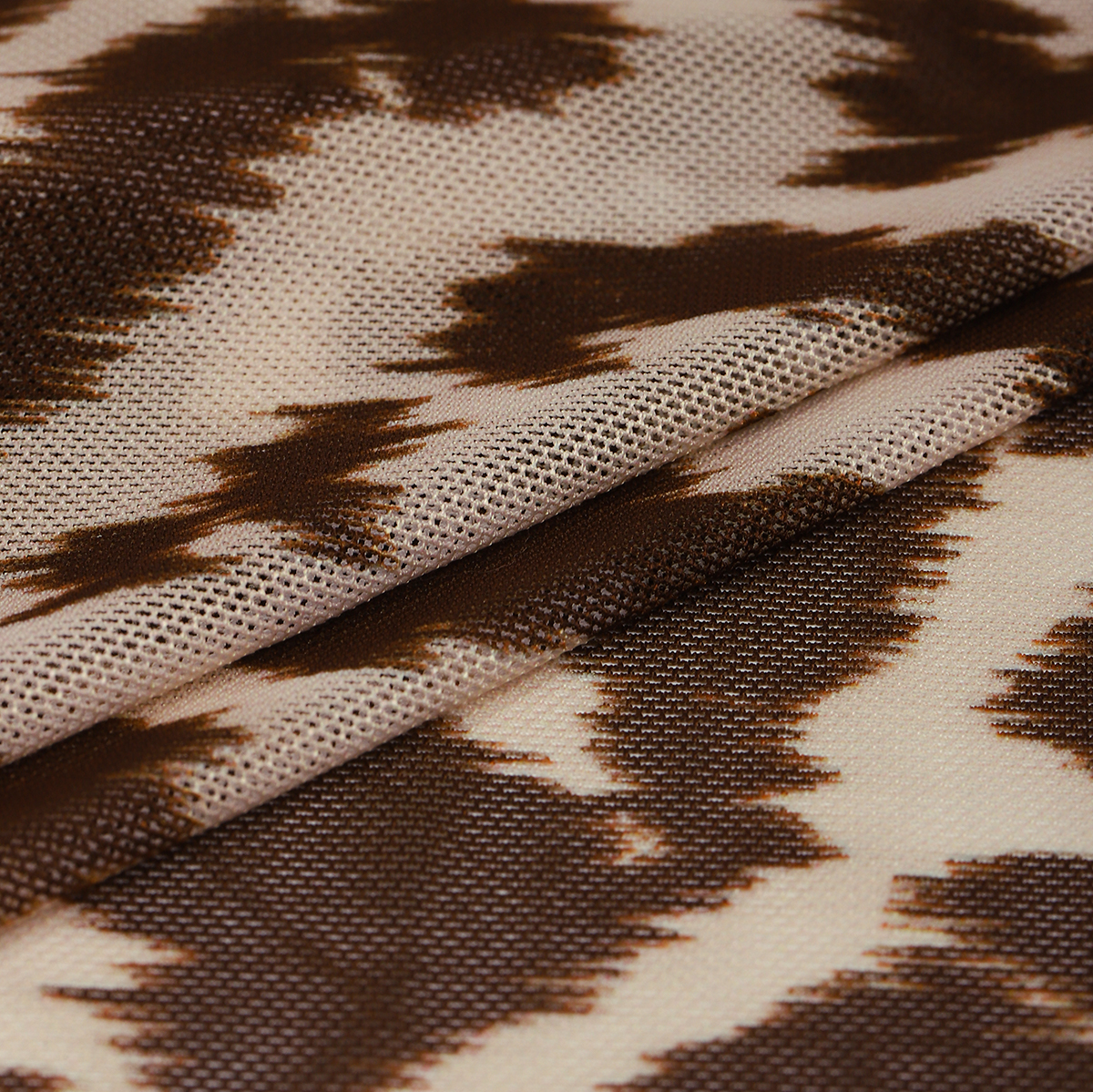 Ткань KRUZHEVO Сетка эластичная принт Барс 3м - фото 6