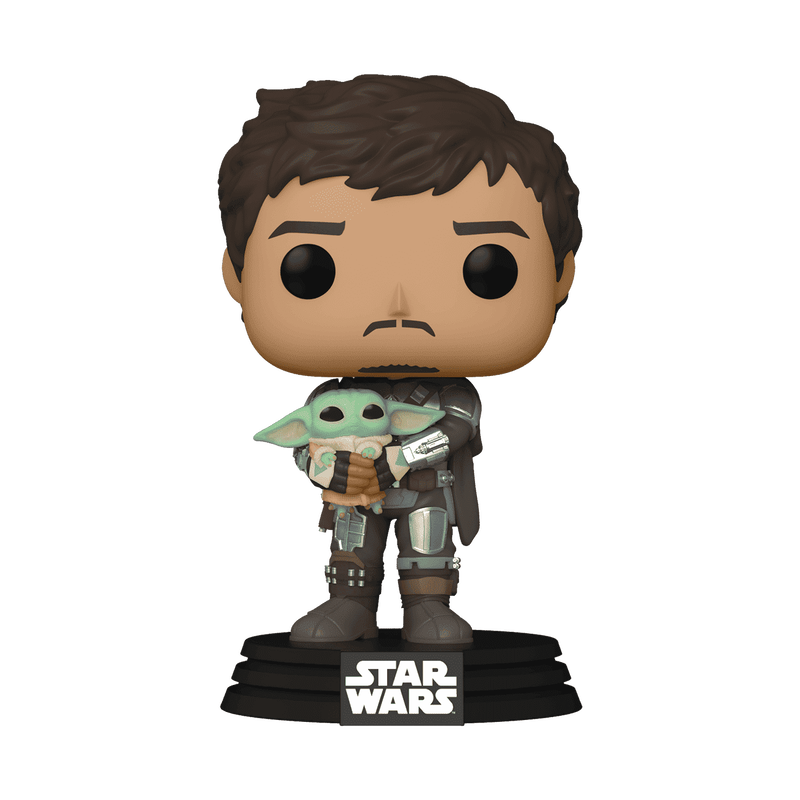 Фигурка Funko Mandalorian with Grogu - фото 1