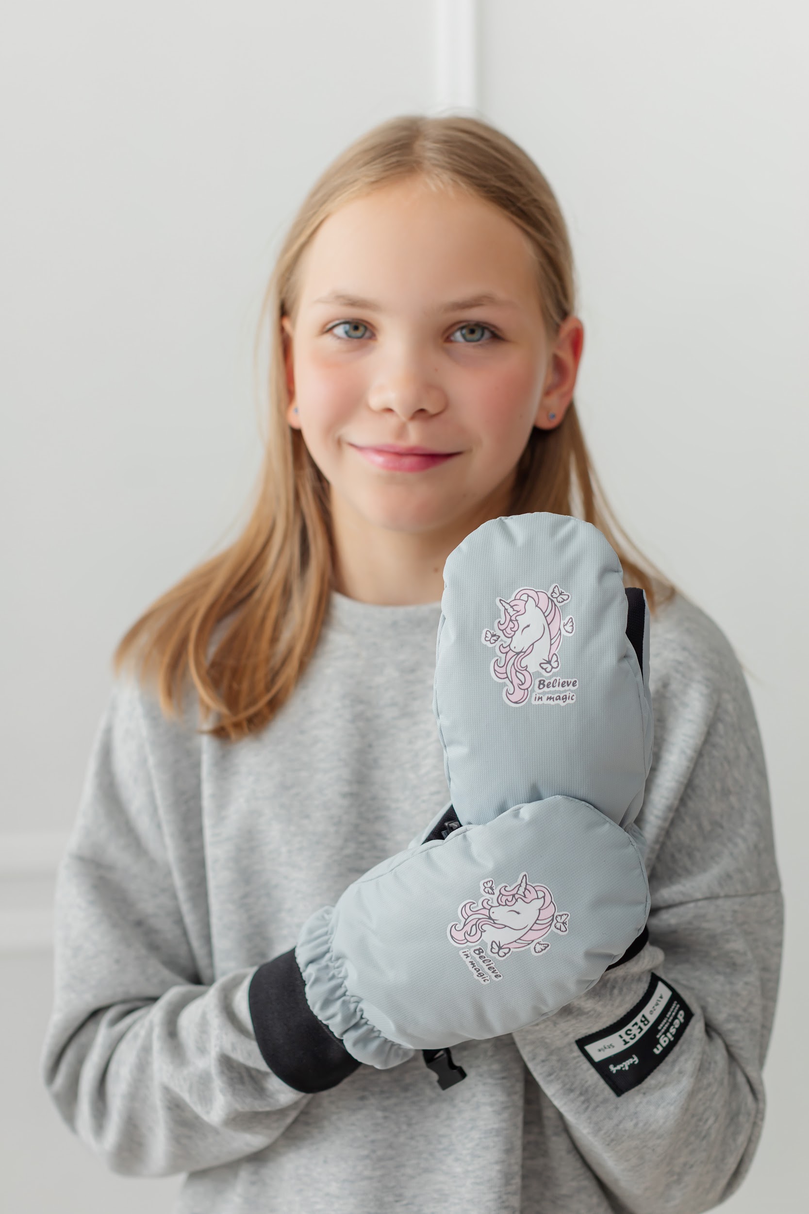 Варежки ARCTICMAGIC Р-293серый - фото 1