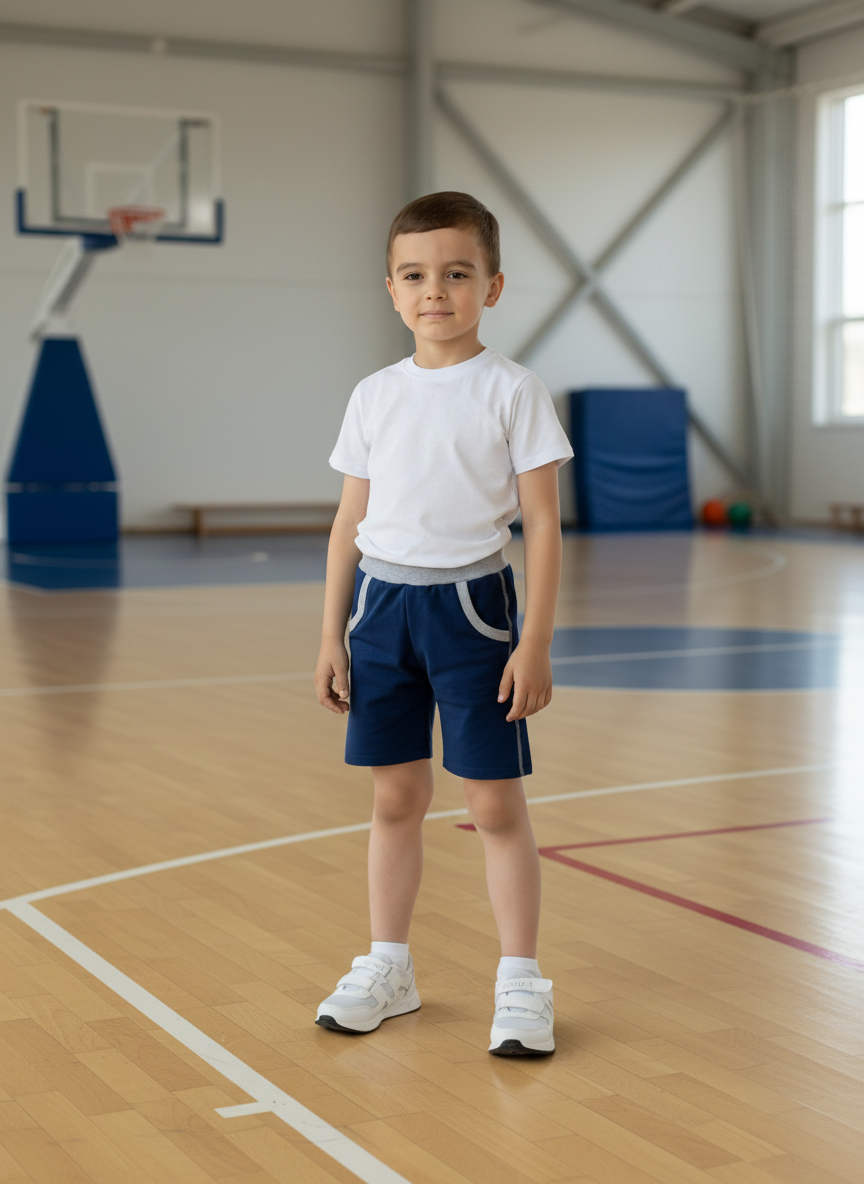 Шорты Утенок 409/1 т.синий - фото 2