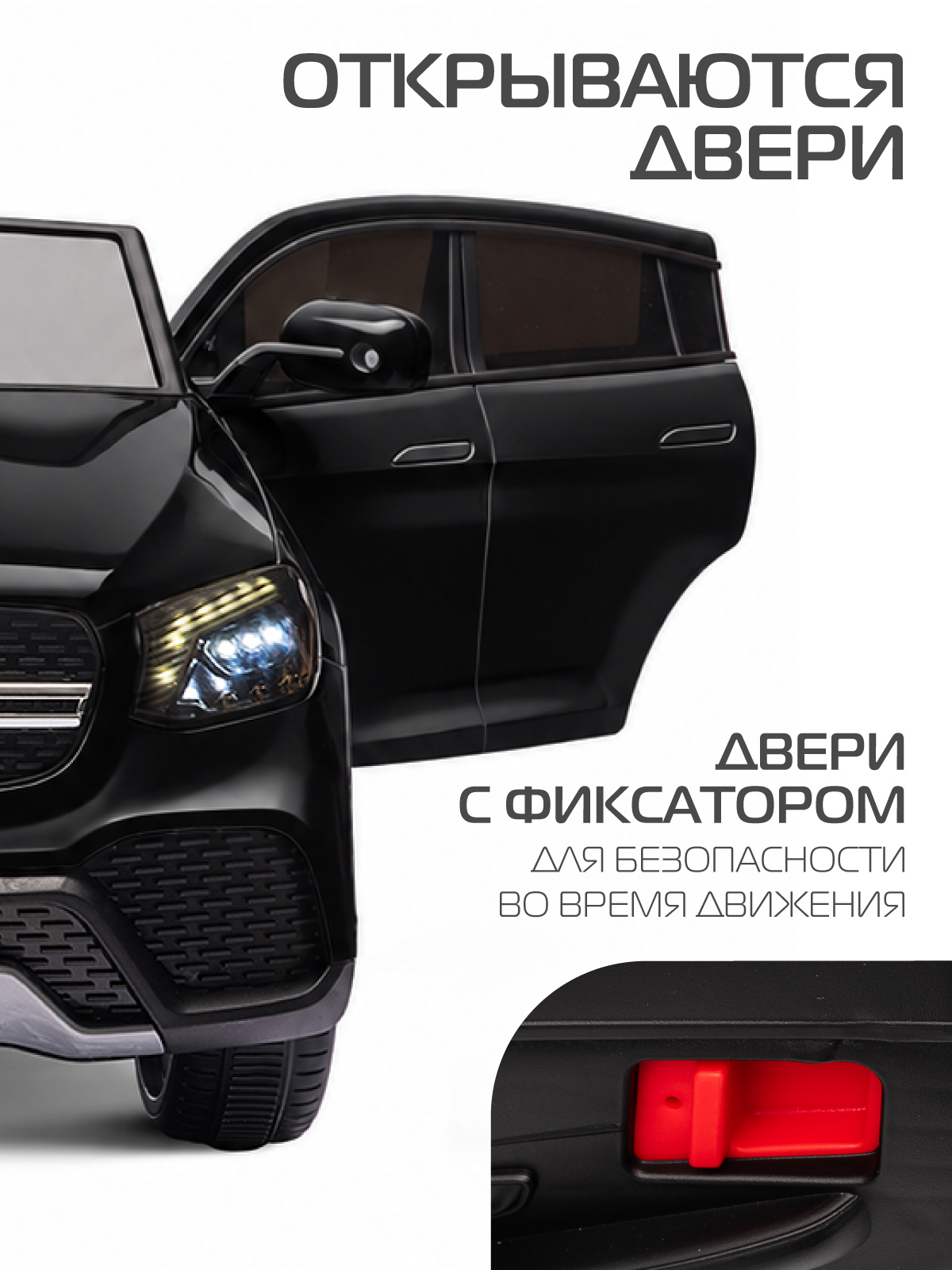 Электромобиль CITYRIDE Mercedes Benz GLC Coupe С пультом ДУ - фото 4