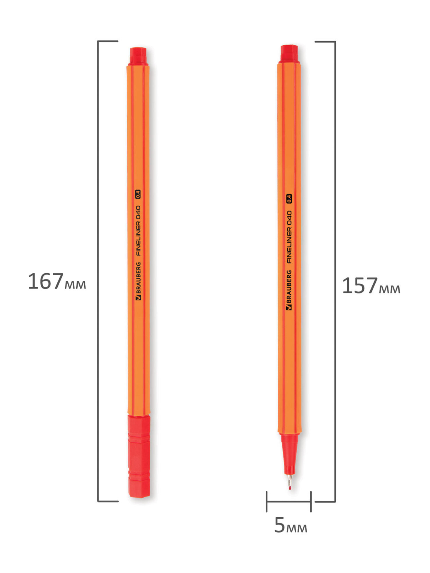 Линер Brauberg 40 шт. - фото 13