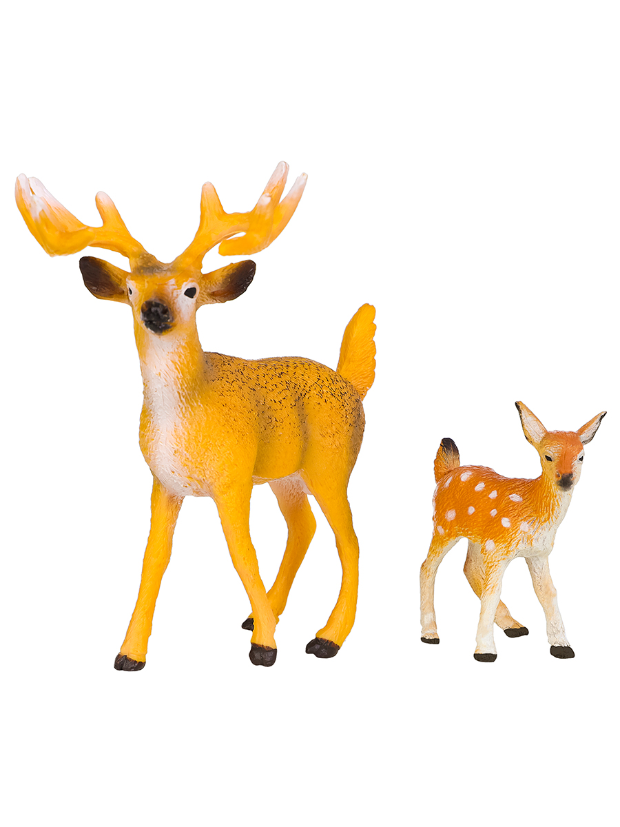 Игровой набор Masai Mara Семья львов и оленей - фото 17