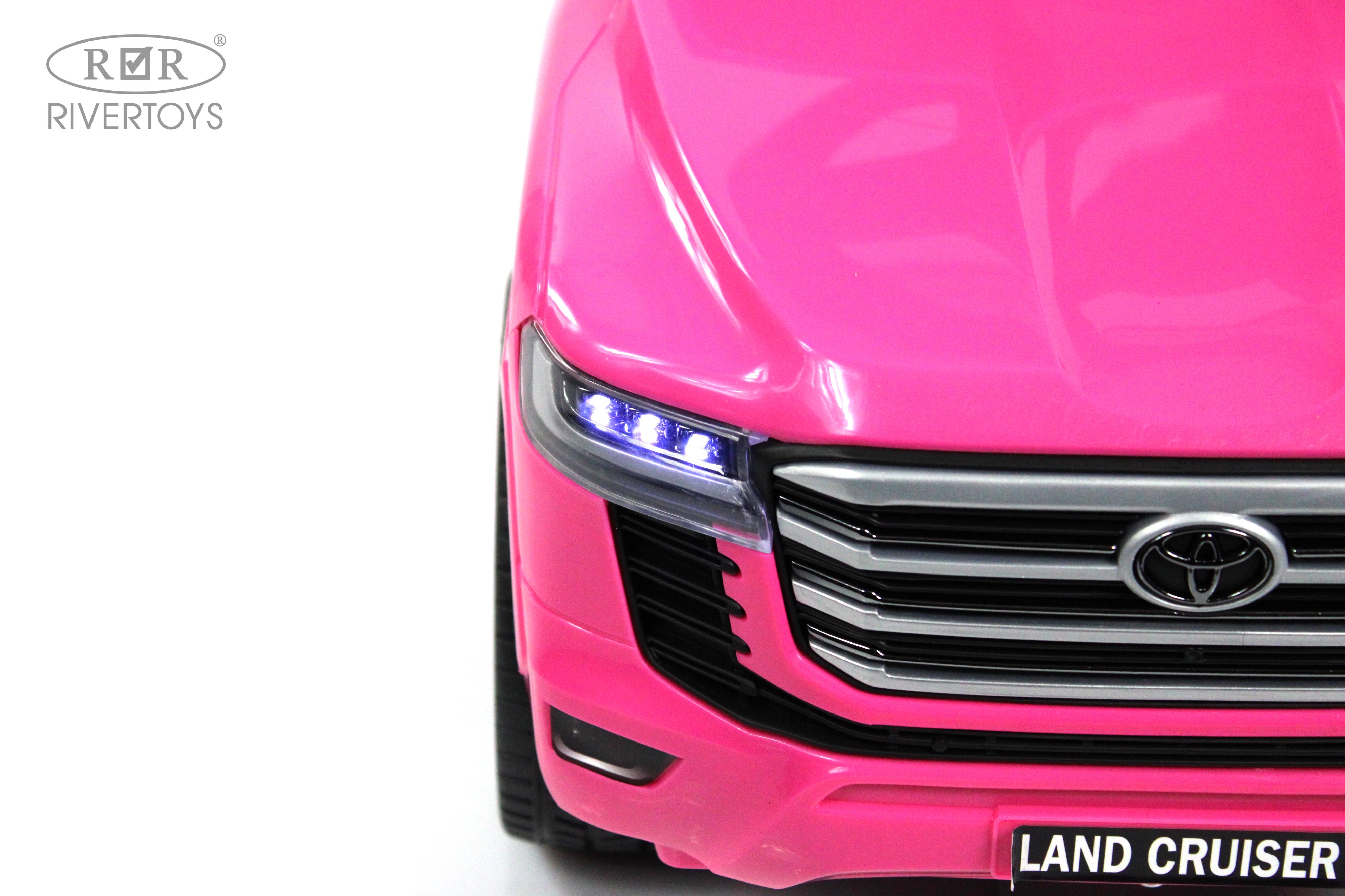 Каталка RIVERTOYS Z002ZZ-D-PINK розовый - фото 6