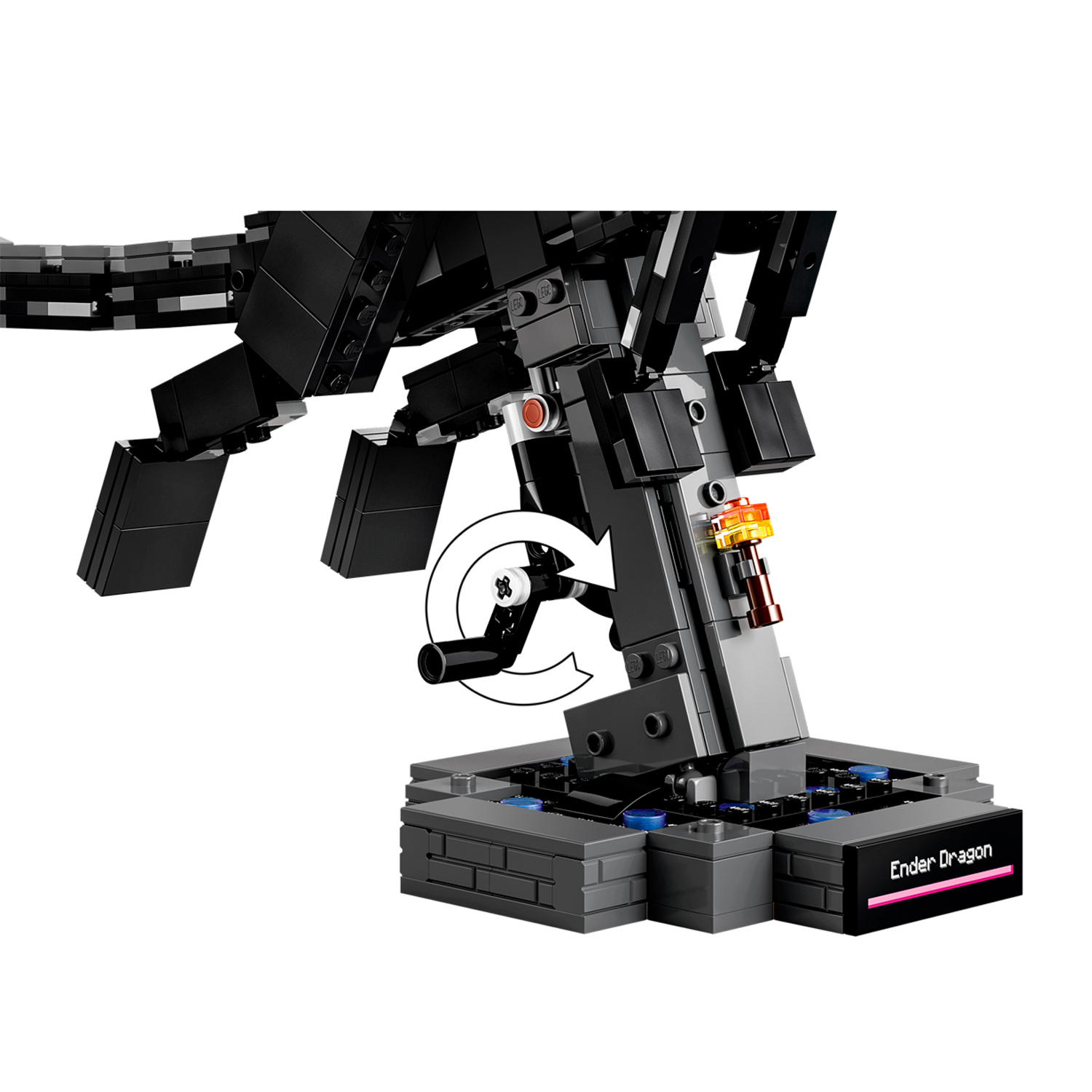 Конструктор LEGO Minecraft Эндер дракон 710 дет. - фото 8