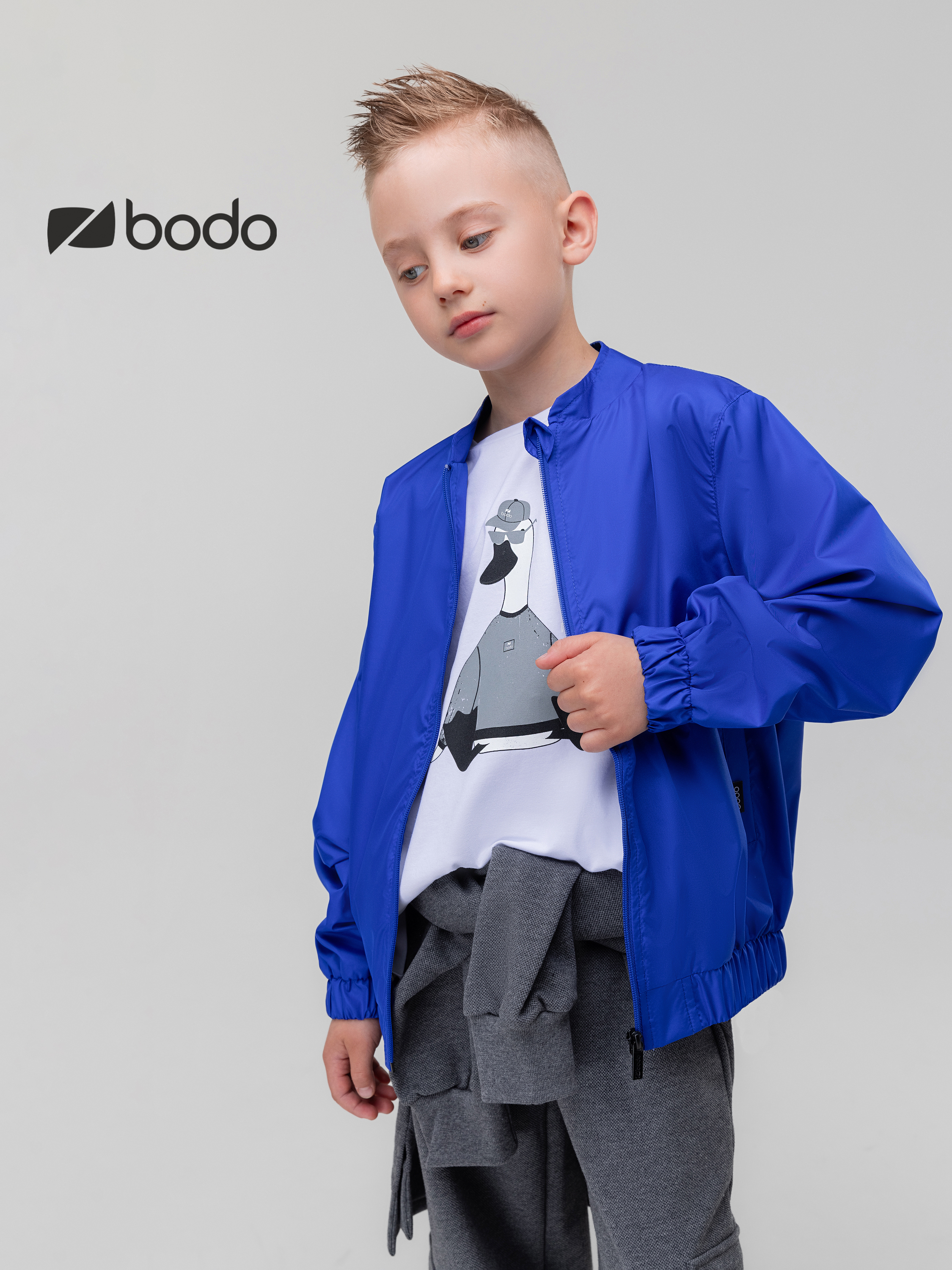 Ветровка Bodo 32-45U_синий - фото 3