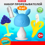 Прорезыватель Baby Code грибочек банан виноград