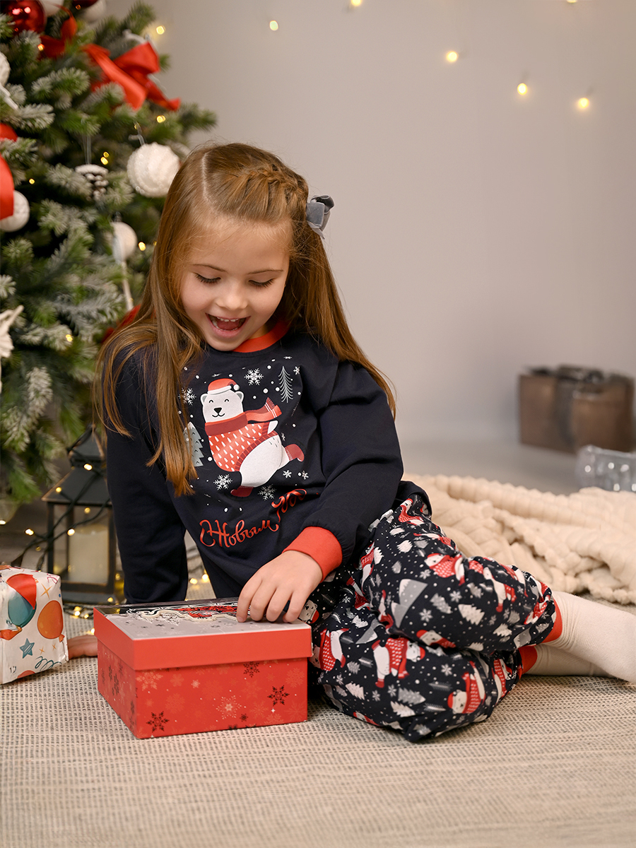 Пижама HappyFox HF00101индиго - фото 10