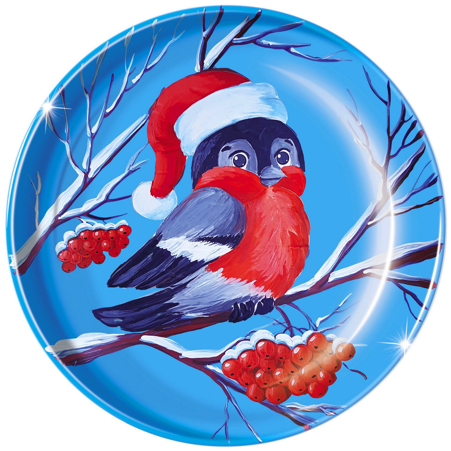 Набор для творчества Фантазер Зимний гость роспись красками - фото 2