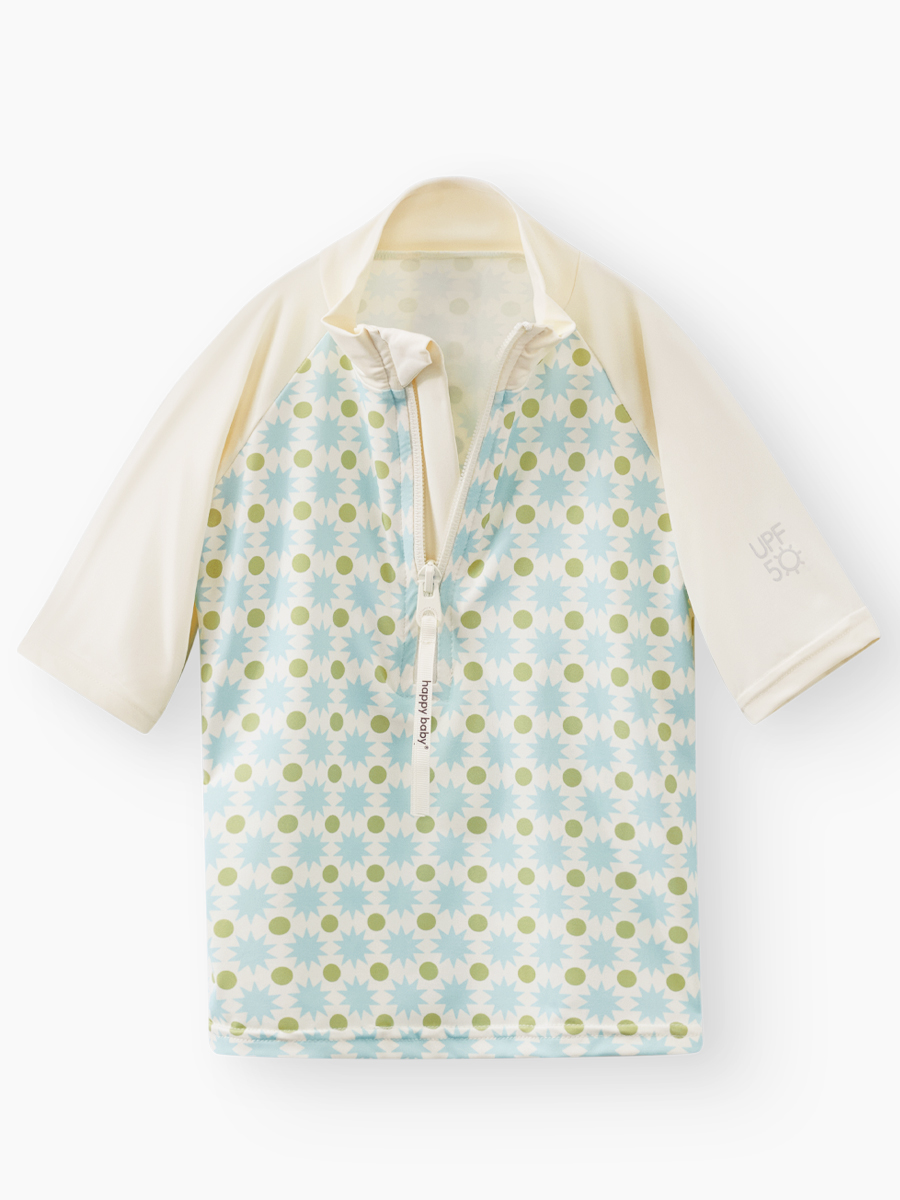 Футболка для плавания Happy Baby 50661-1_blue-green - фото 2