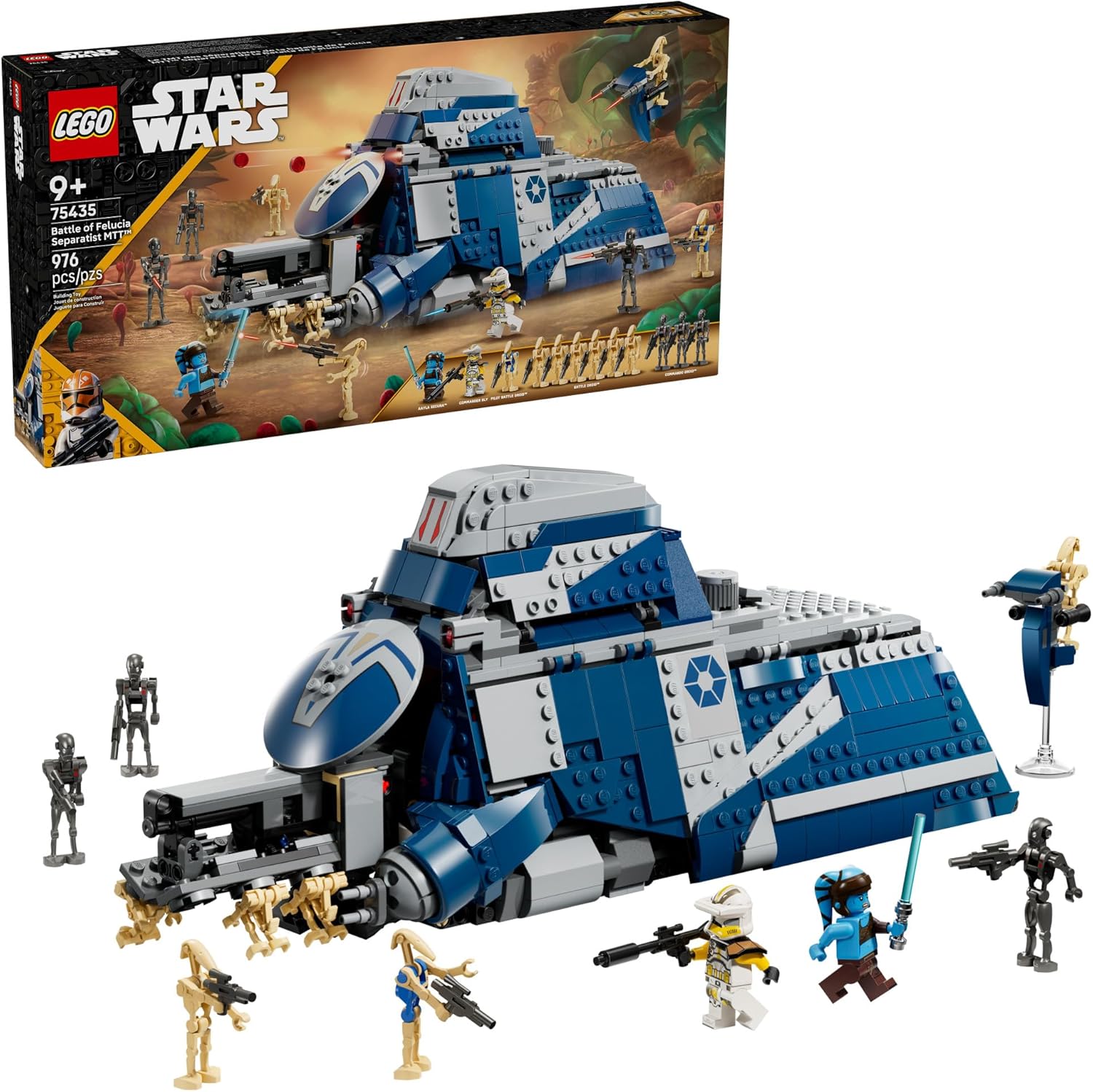Конструктор LEGO Star Wars Сепаратистский MTT 976 дет. - фото 1