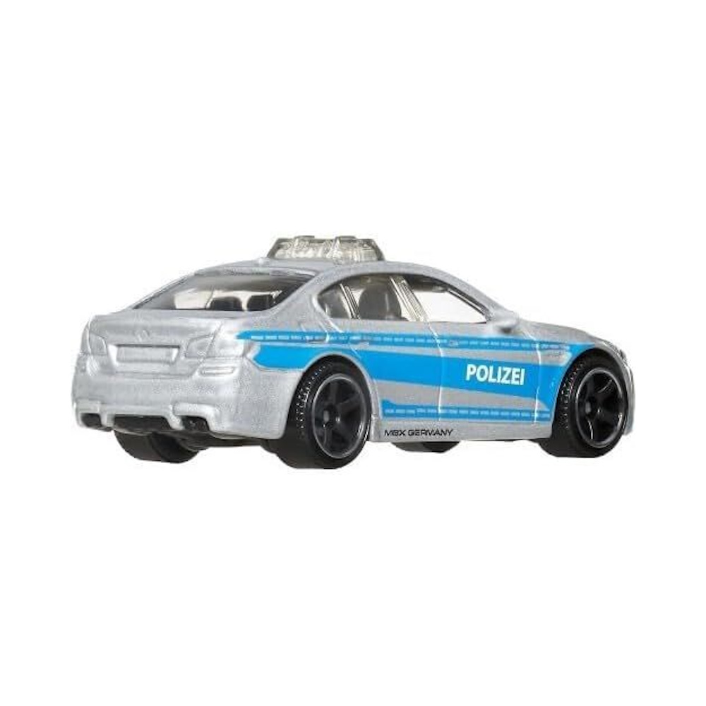 Полицейская машина Matchbox BMW M5 Police 1:64 GGF12/JCH20 - фото 3