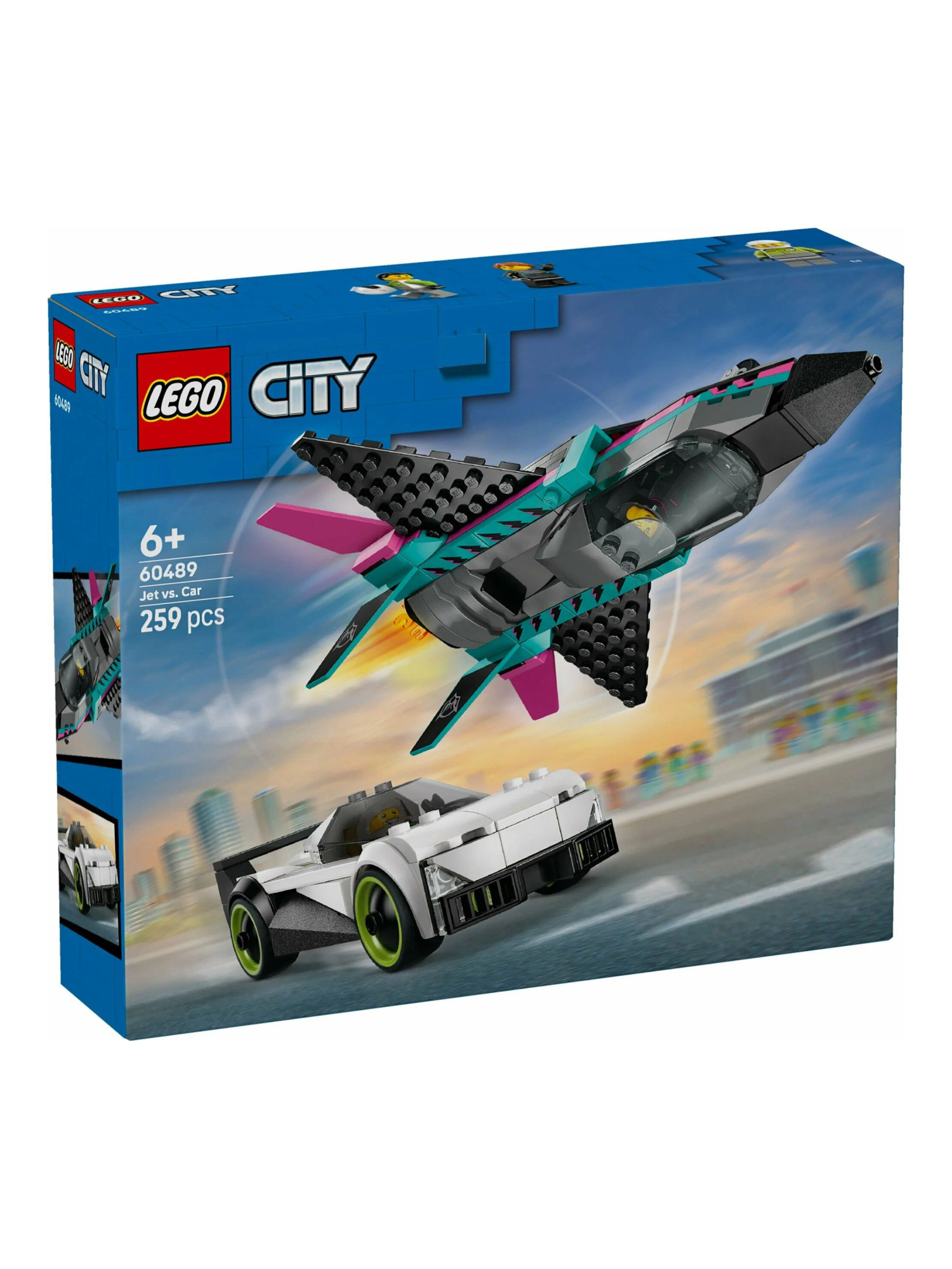 Конструктор LEGO City Реактивный самолет 259 дет. - фото 1