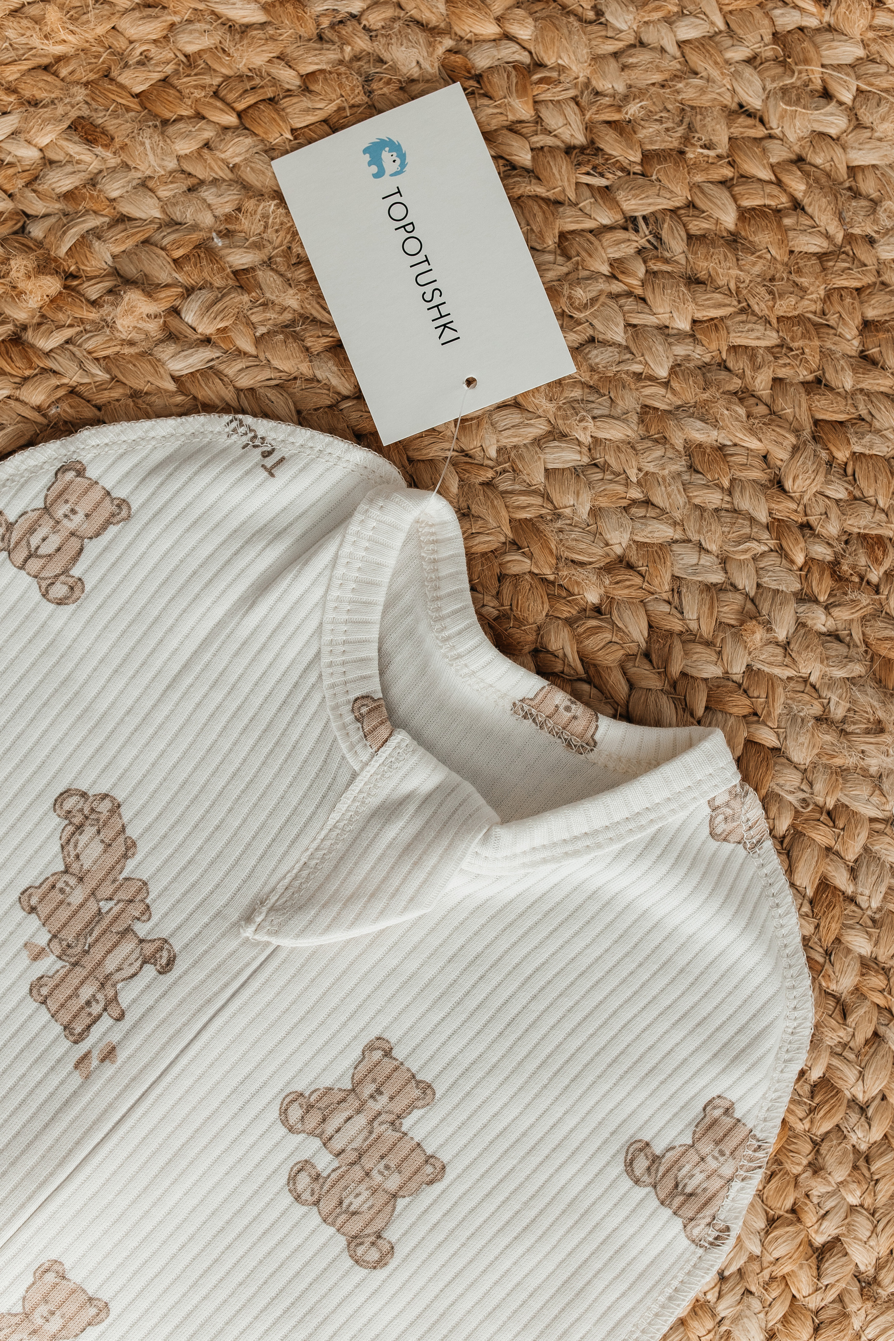 Конверт пеленальный (кокон) TOPOTUSHKI бежевый - фото 11