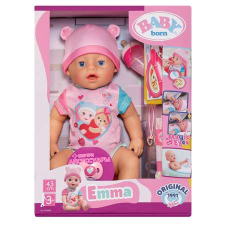 Кукла пупс BABY BORN Эмма высота 43 см