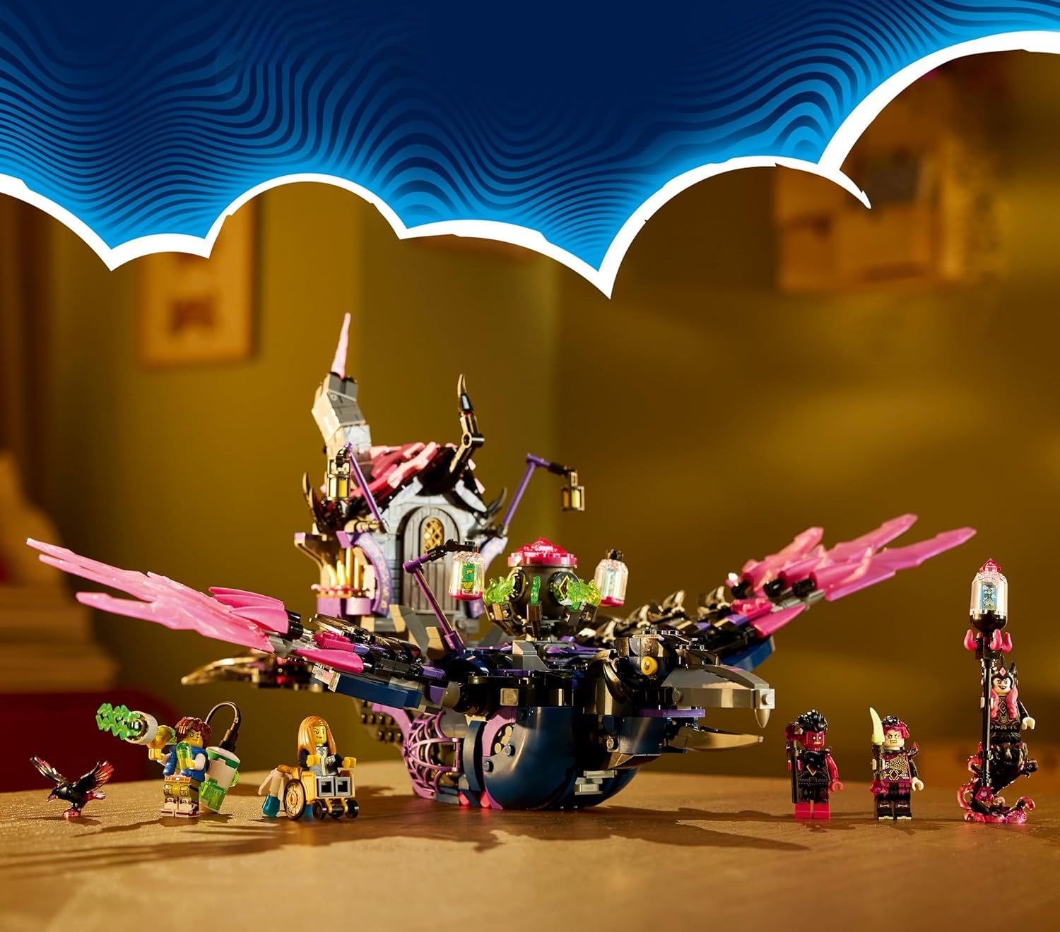 Конструктор LEGO DREAMZzz Полуночный ворон 1203 дет. - фото 3