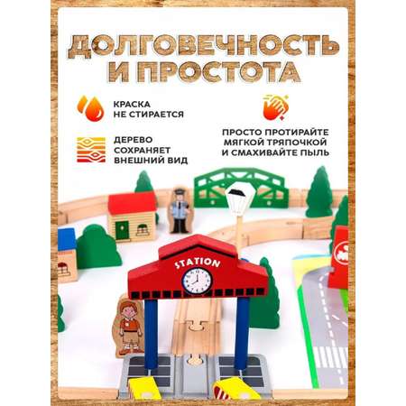 Набор железнодорожный А.Паровозиков