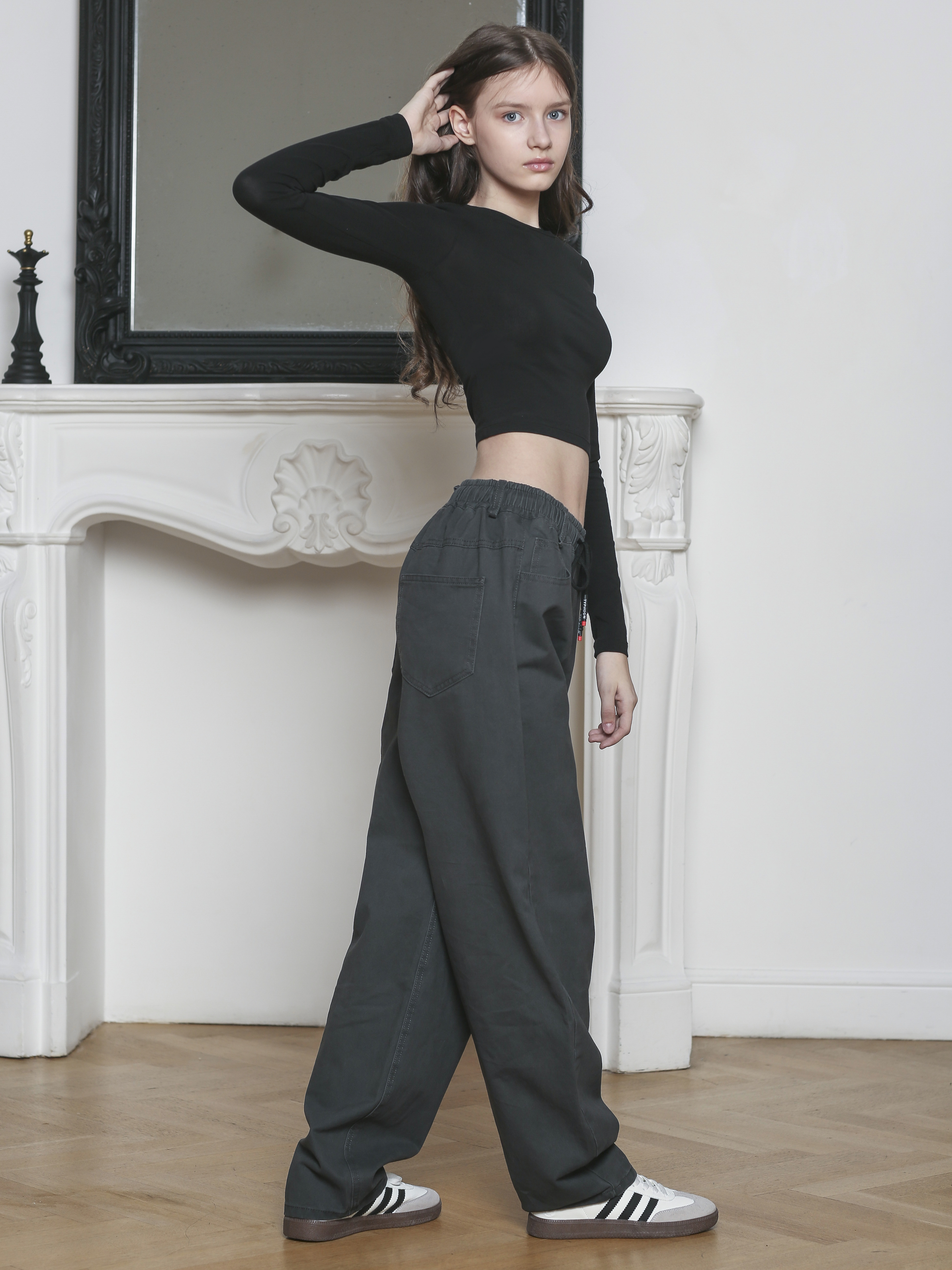 Джинсы-бананы СИНИЙ МИР R147A-IL - фото 8