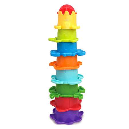 Игрушка INFANTINO Разноцветные стаканчики-сито