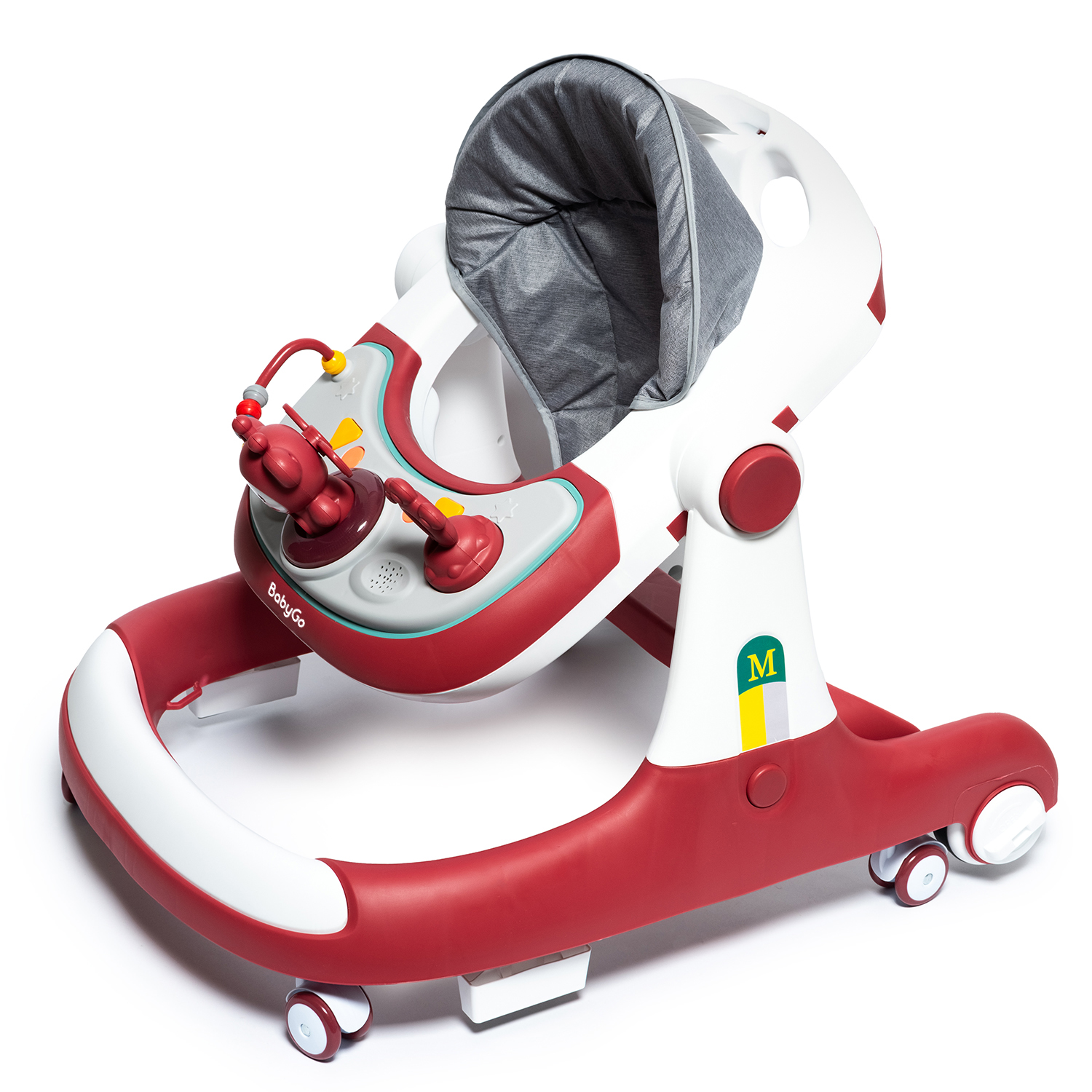 Ходунки BabyGo Easy Walk Red красный - фото 2