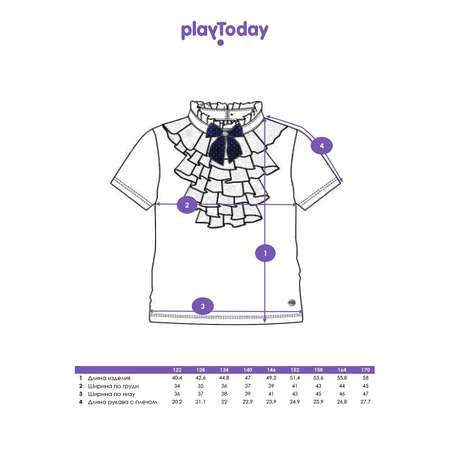 Блузка PlayToday